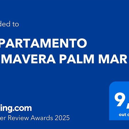 Appartamento Primavera Palm Mar Kültér fotó